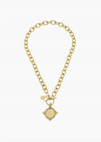 Susan Shaw - Coin Toggle Necklace