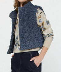 Current Air - Cropped Quilting Vest