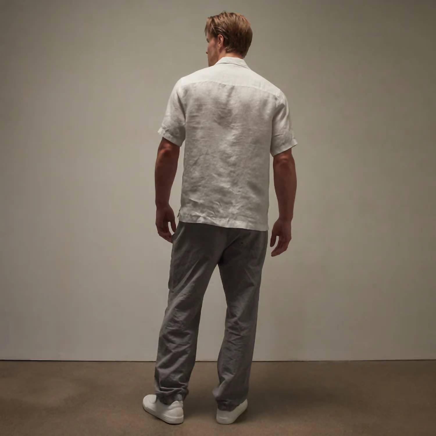 James Perse - Linen Short Sleeve Pocket Shirt