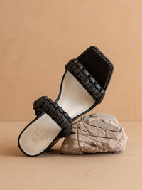 Oasis Society - Women's Zenda Braided Chunky Platform Party Heel Sandal