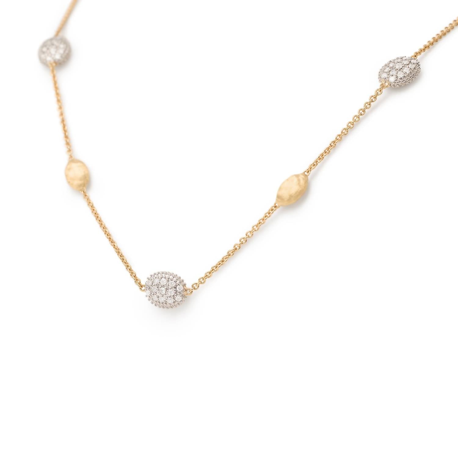 Marco Bicego - Women's Diamond Station Necklace