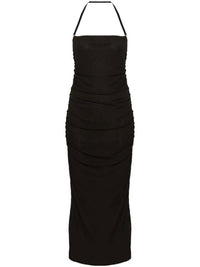 Nanushka - Women's Eliz Mesh Jersey Ruched Dress