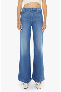 Mother - Stashed Hustler Roller Sneak Jeans