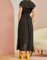 Andree By Unit - Ruffle Sleeve Maxi Dress