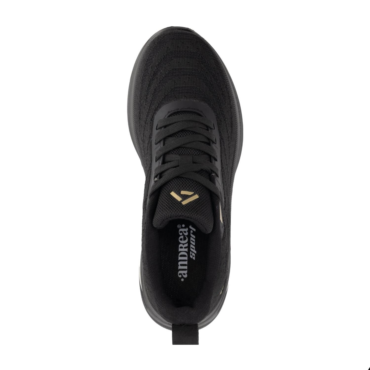 Andrea Women’s Casual Athletic Sneakers With Cushioned Sole in black - women's sneaker - view 5