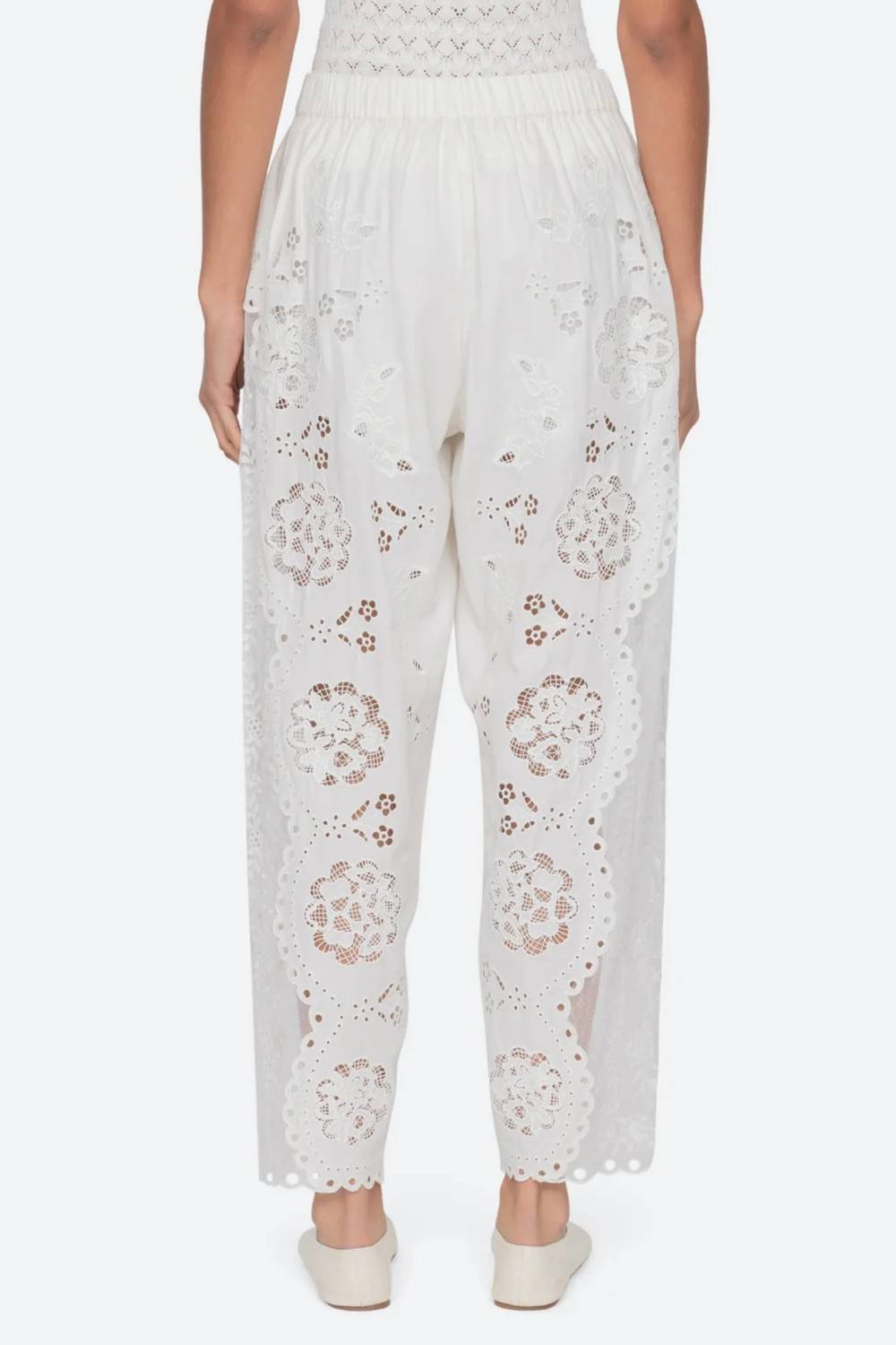 Sea - Gardener Embroidered Pants