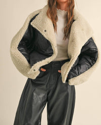 Miou Muse - Bundle of Cozy Quilted Shearling Jacket