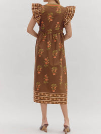 Entro - Afternoon Blooms Midi Floral Dress