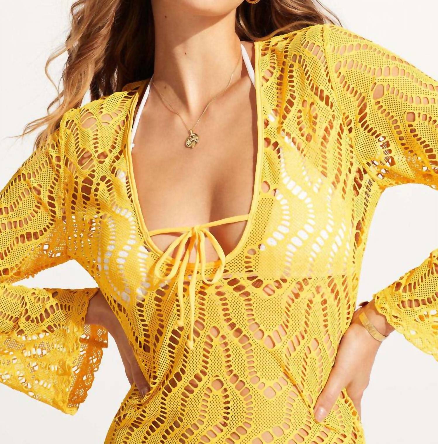 Seafolly - Bamba Kaftan Cover Up