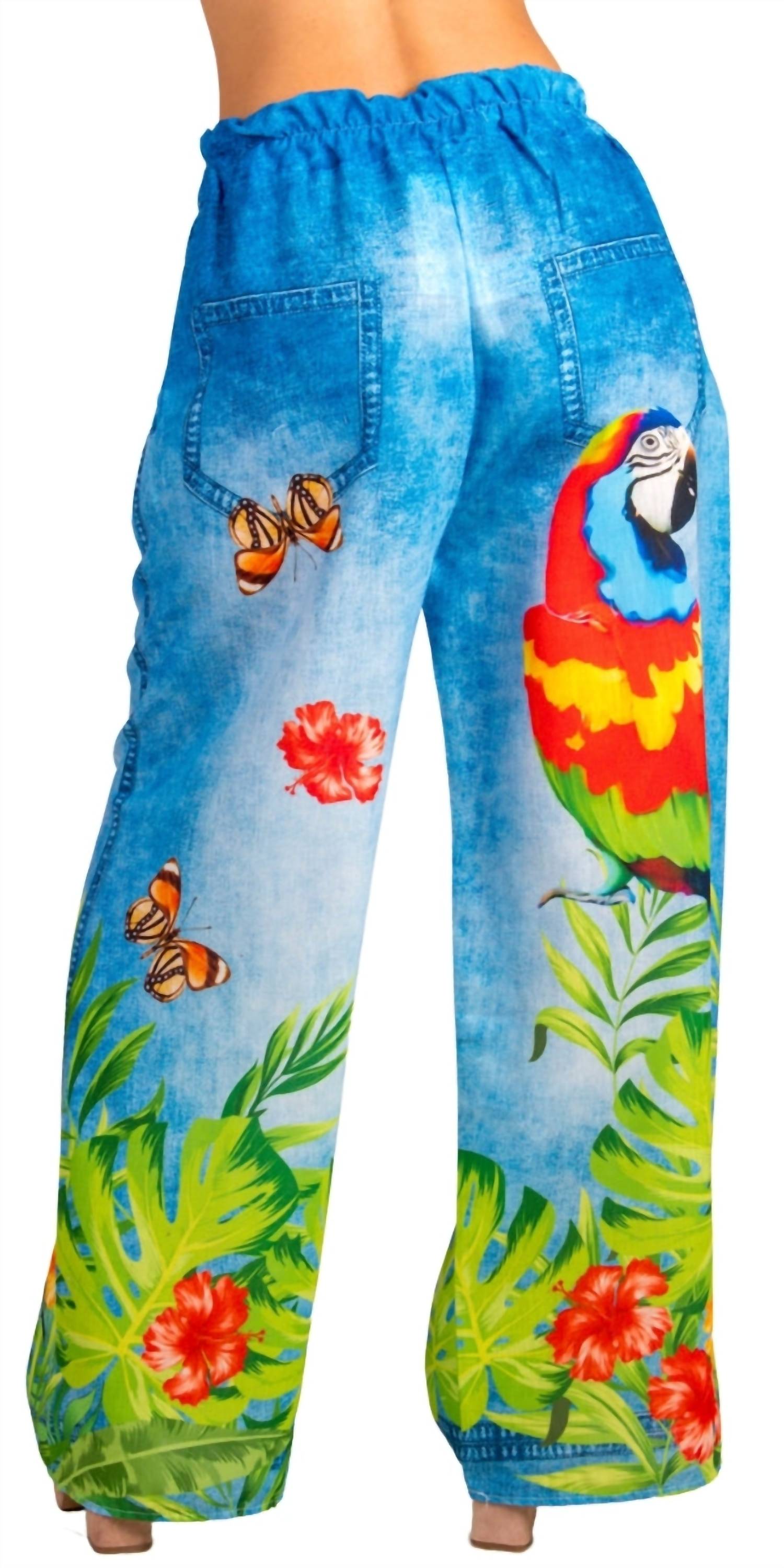 Gigi Moda - Pappagallo Wide Leg Pant