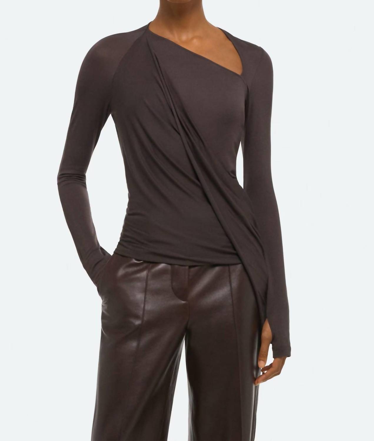 Helmut Lang - Twisted Long Sleeve Shirt