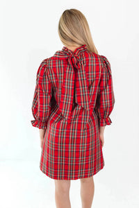 J.Marie - Tamara Long Sleeve Bow Dress