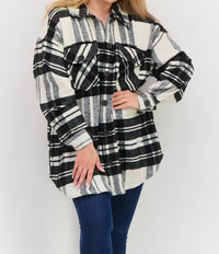 Dex - Button Front Shacket