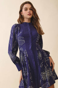 TCEC Aubrey Dress in navy - women's dress - alternate view
