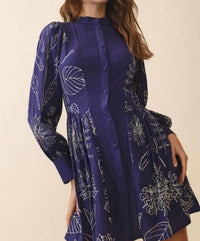 TCEC Aubrey Dress in navy - women's dress - detail view