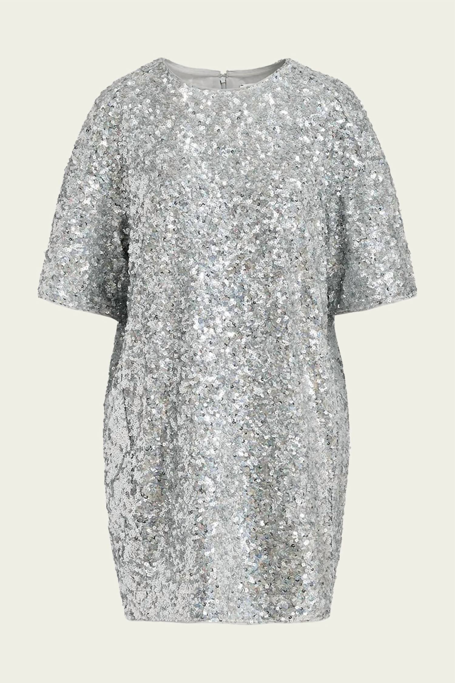 Essentiel Antwerp - Felt Sequin-embellished Mini Dress