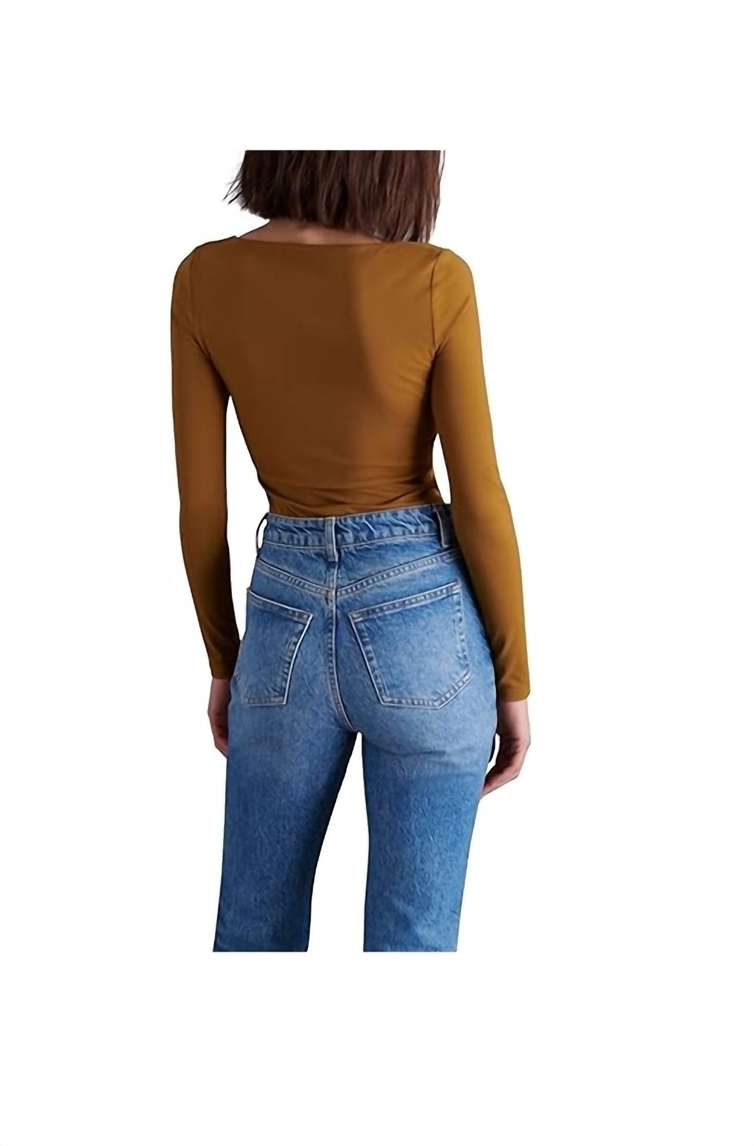 STEVE MADDEN Yura Bodysuit - women's shirt - alternate view