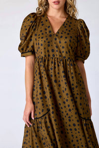 Crosby by Mollie Burch Shira Dress in ink spots - women's dress - view 6