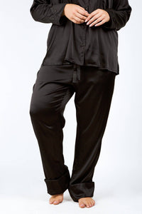 Isayes - Silk Pajama Set - Plus