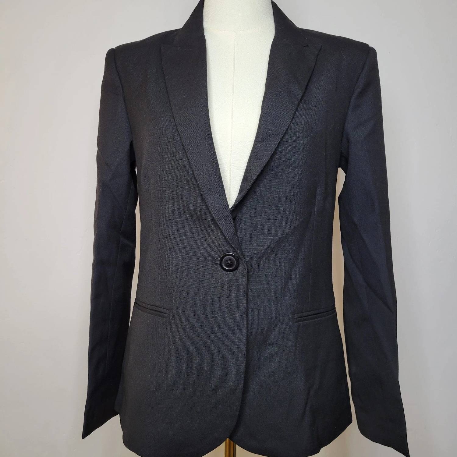 Tiana Designs Women's Veda Beaded Blazer in black multi - women's jacket