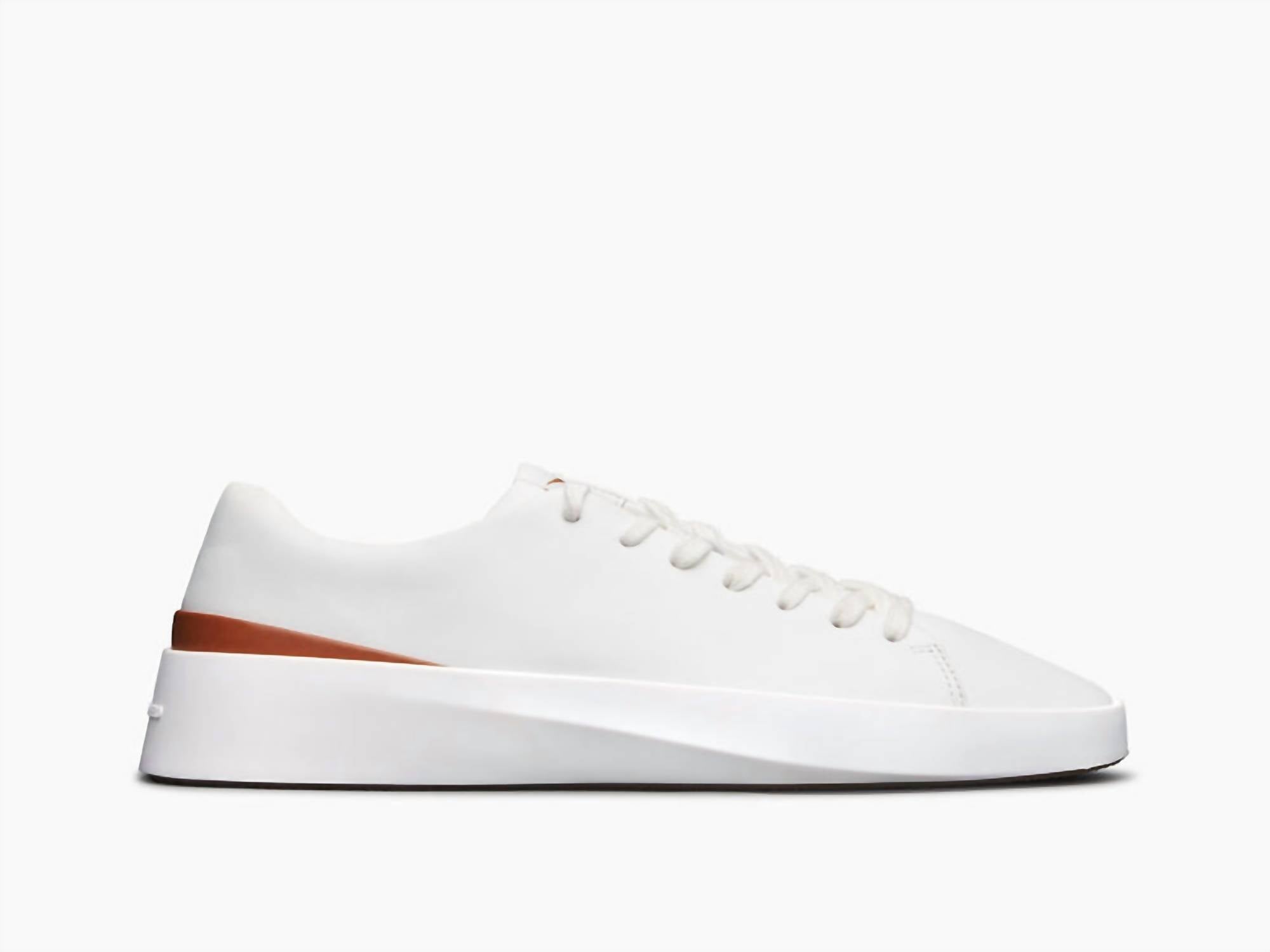 Wolf & Shepherd Women's Cruise Lo Casual Sneakers in white - women's sneaker