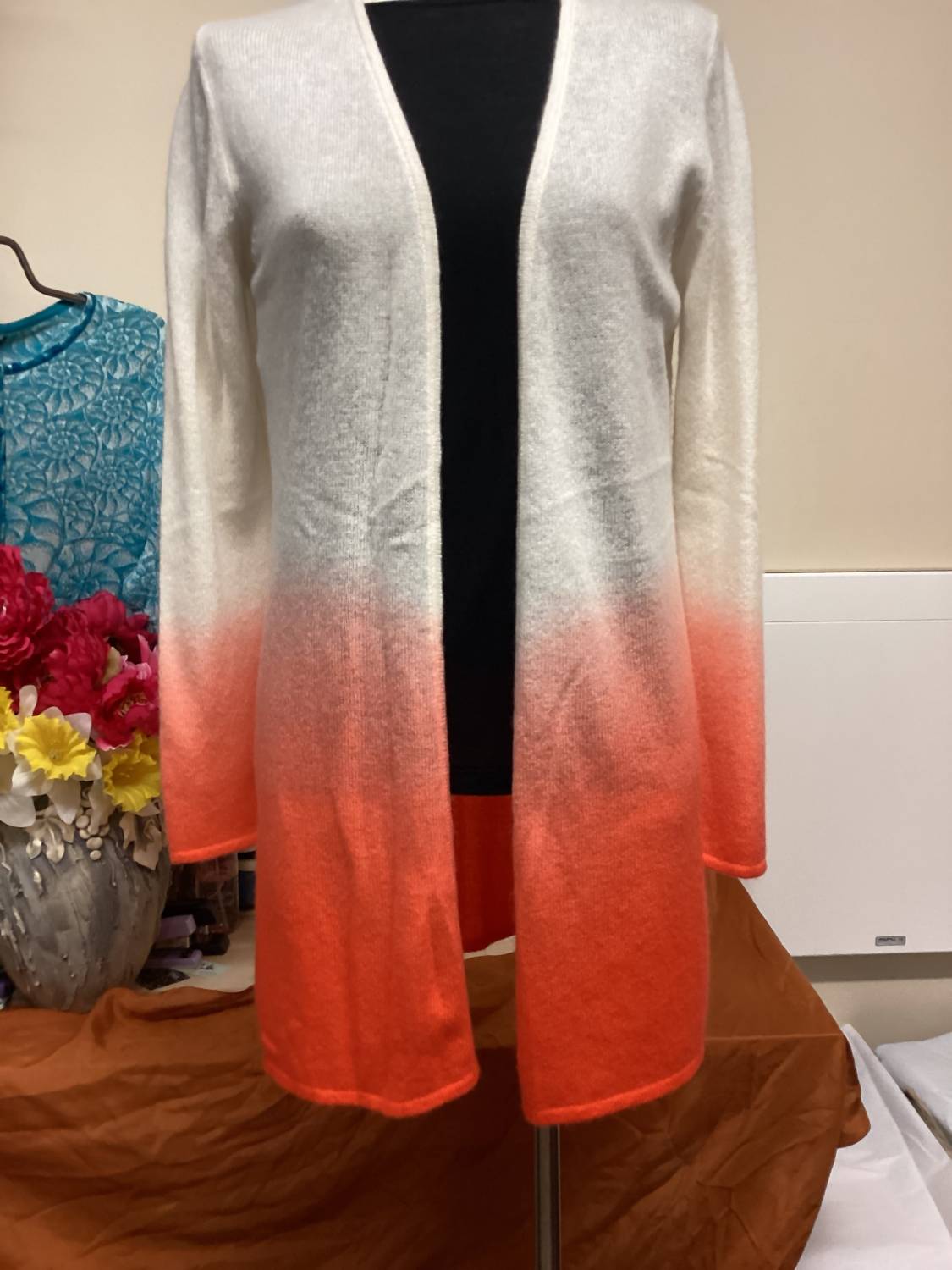 Cashmere Clouds - Women's Ombre Cardigan