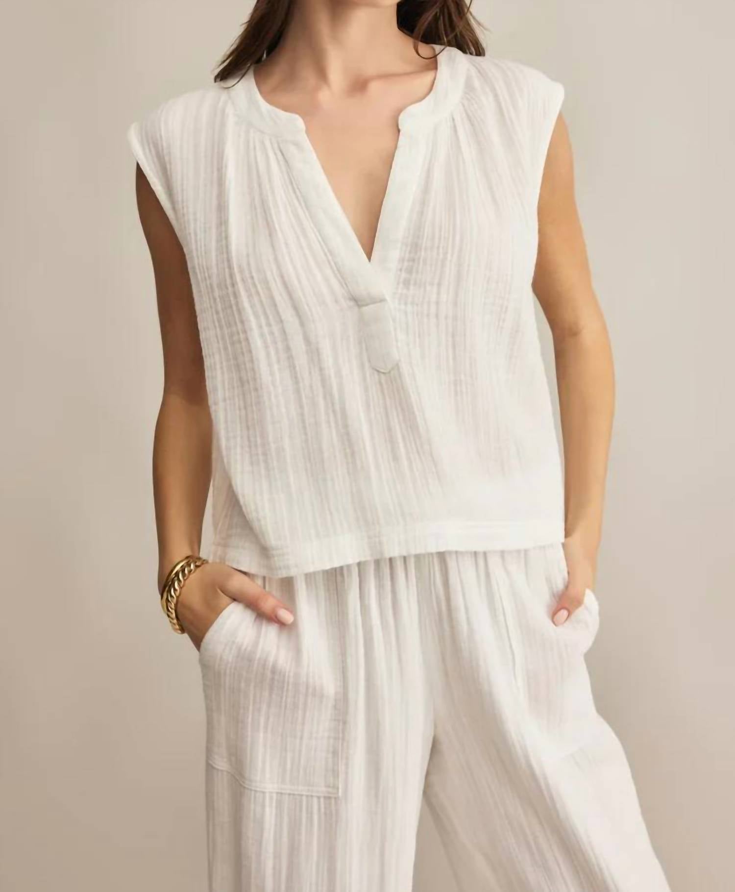 Z Supply - Cliffside Gauze Top