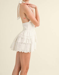 Reset By Jane - Arielle Halter Mini Dress