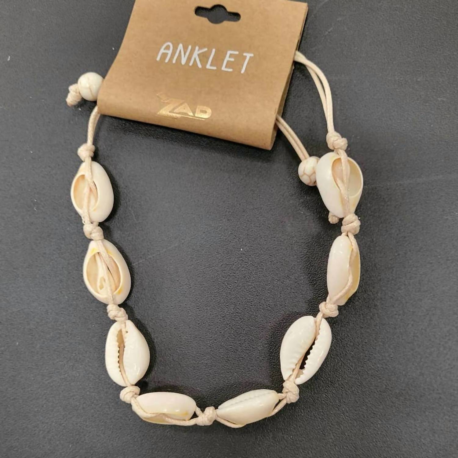 Zad - Women's Cowry Shell Anklet And Bracelet