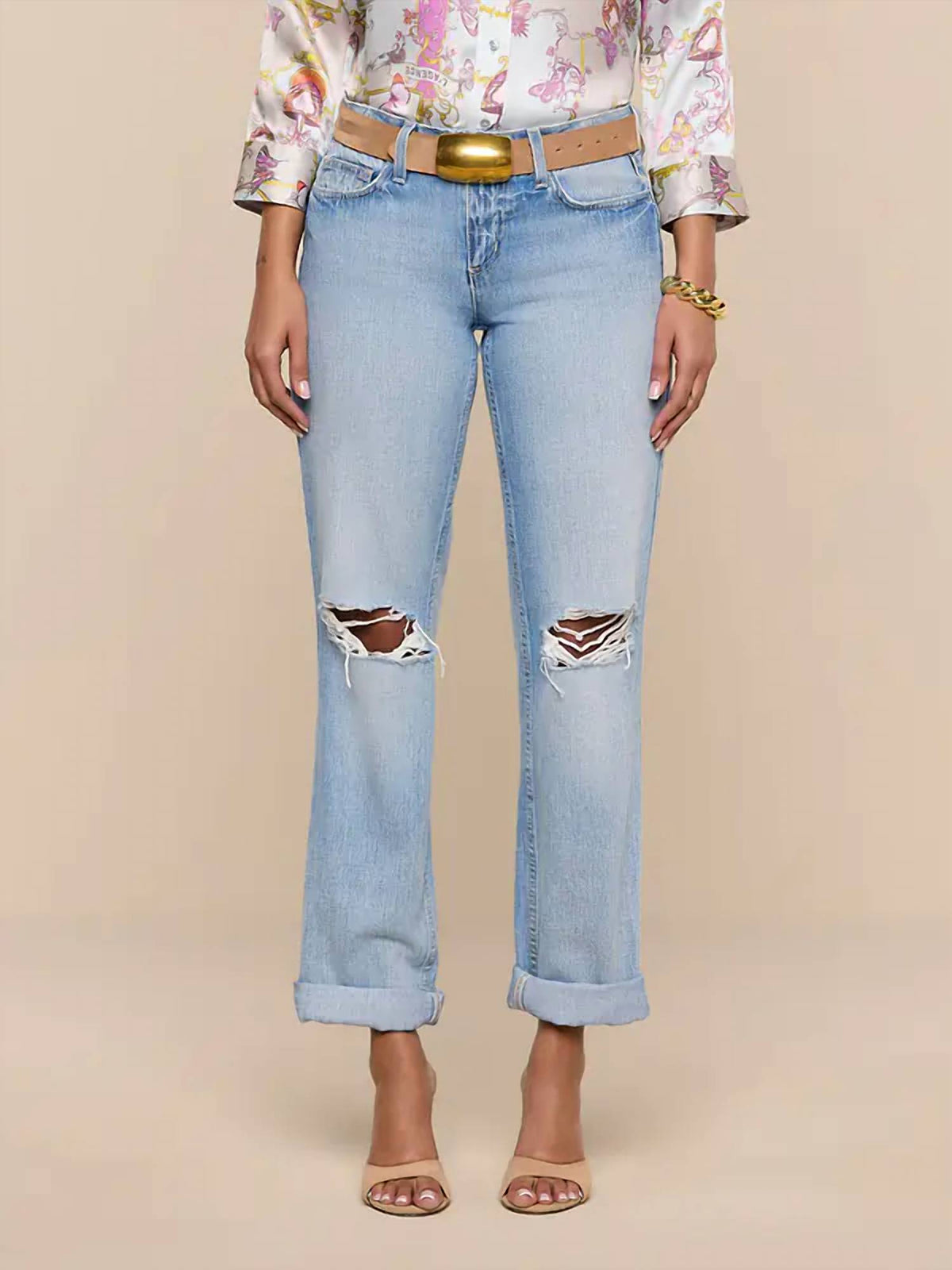 L'Agence - Low-rise Slouch Jeans