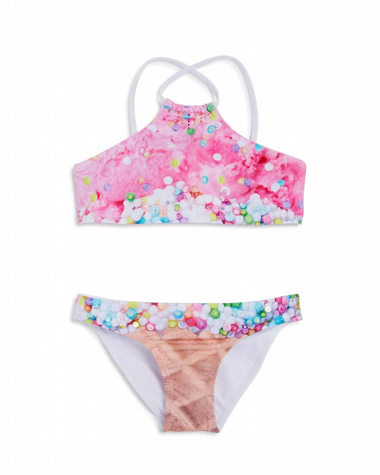 GIRLS ICE CREAM SWIMSUIT