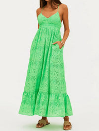 Beach Riot - Ruthie Cotton Voile Maxi Sundress