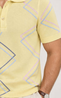 Eight X - Short Sleeve Knit Polo Shirt