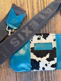 Alexis Drake - Women's Belt Clutch Crossbody Bag