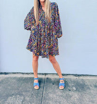 Jodifl - Petal Parade Floral Dress