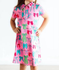 Mila & Rose - Short Sleeve Polo Dress