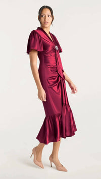 Cinq A Sept - Brooch Peeta Midi Dress