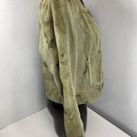 Marrakech - Women's Carysse Denim Jersey Moto Jacket