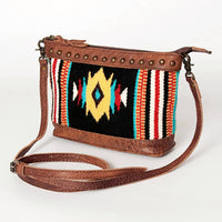 American Darling Women's Saddle Crossbody Bag in brown - women's bag