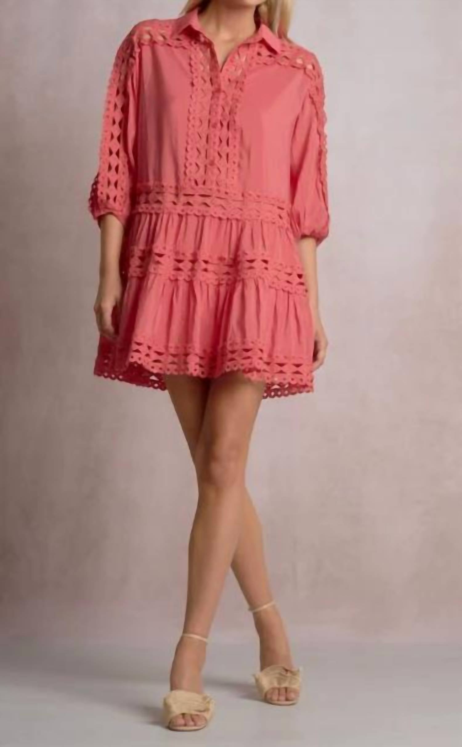 Elan - The Blush Breeze Dress