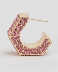 Violet & Brooks - Women's Brooke Hexagon Hoop