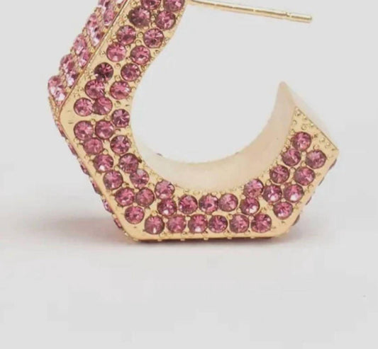 Violet & Brooks - Women's Brooke Hexagon Hoop