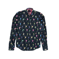 Eight X - Dancing Skeletons Button Down Shirt