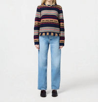Guest In Residence - Western Stripe Crew Sweater