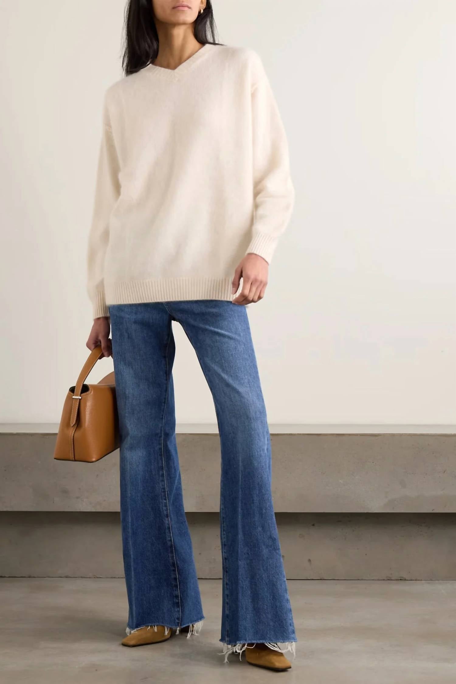 Frame - Lax Antidote Raw Flared Jean