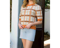 Thml - Tenley Plaid Sweater