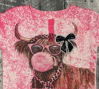 Bratti Mati - Infant Toddler Highland Cow Tee