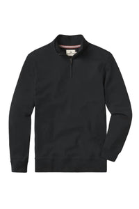 The Normal Brand Puremeso Weekend Quarterzip Sweatshirt in black - men's shirt - view 4