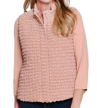 Multiples - Snap And Zip Thru Collar Quilted Vest