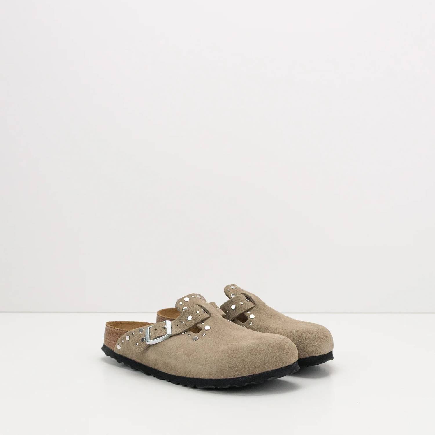 Birkenstock - Women's Boston Rivet Suede Clog
